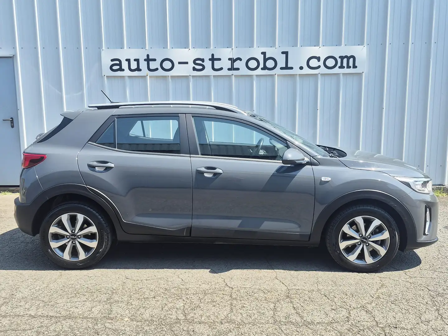 Kia Stonic Stonic 1,0 TGDI Silber Grau - 2