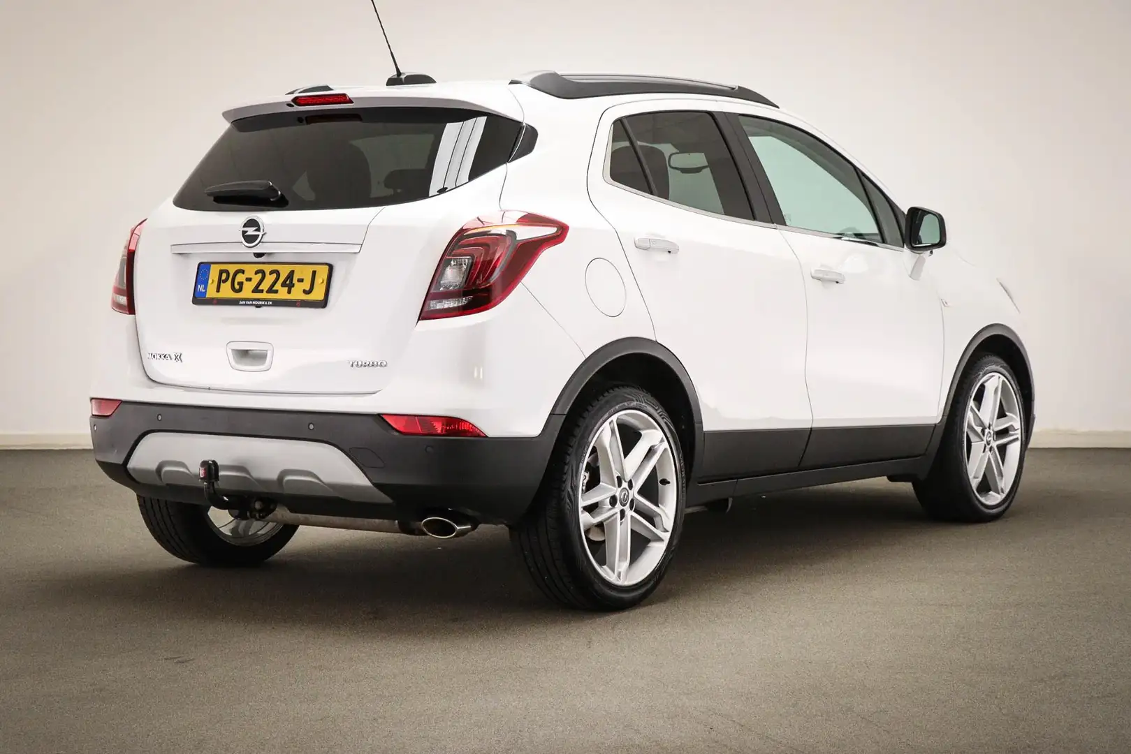 Opel Mokka X 1.4 Turbo Innovation | SAFETY / LEDER / NAVIGATIE- Wit - 2