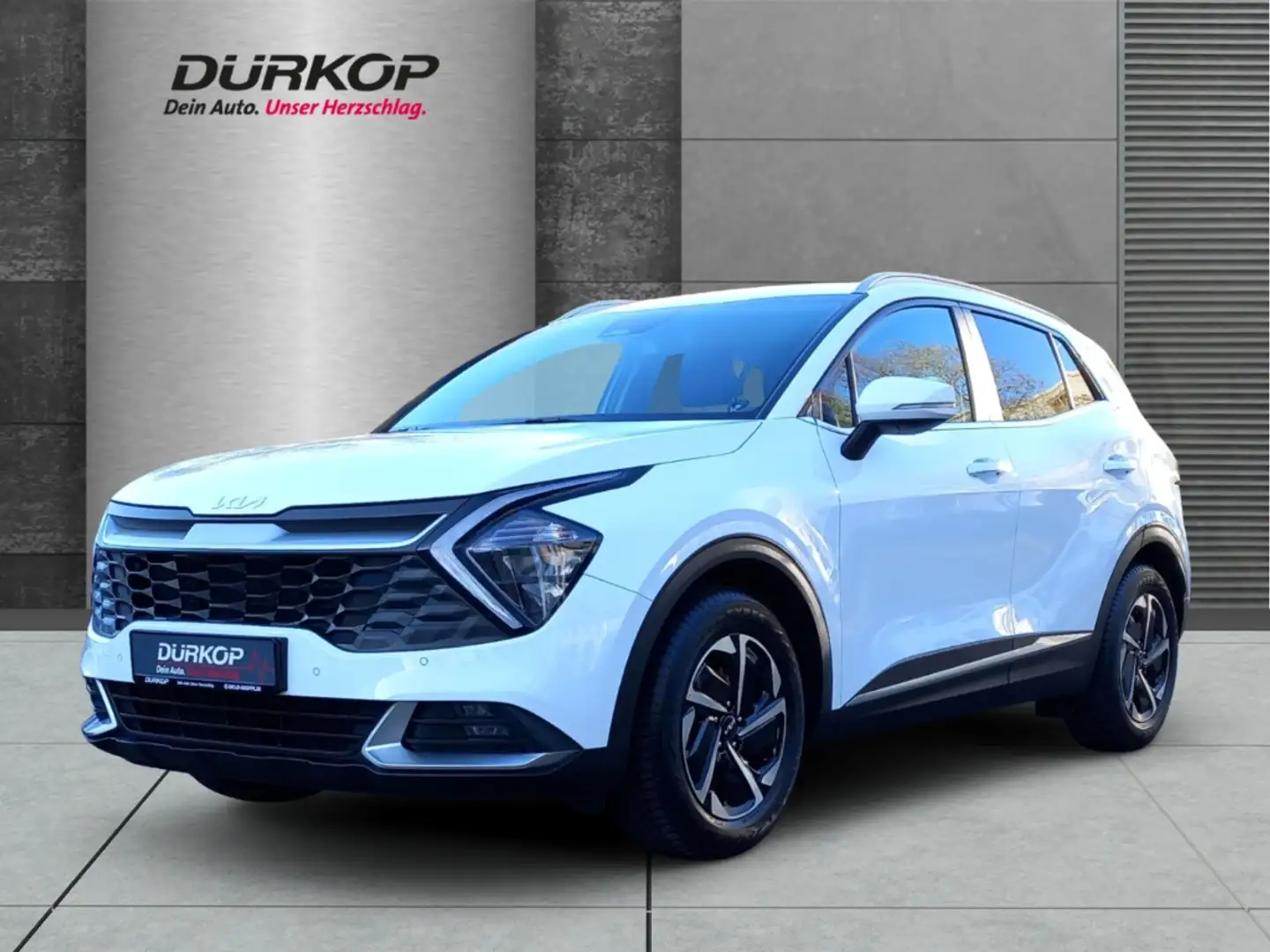 Kia Sportage Vision 1.6T-GDI Mild-Hybrid Navi Bi-LED Digitales Blanc - 1