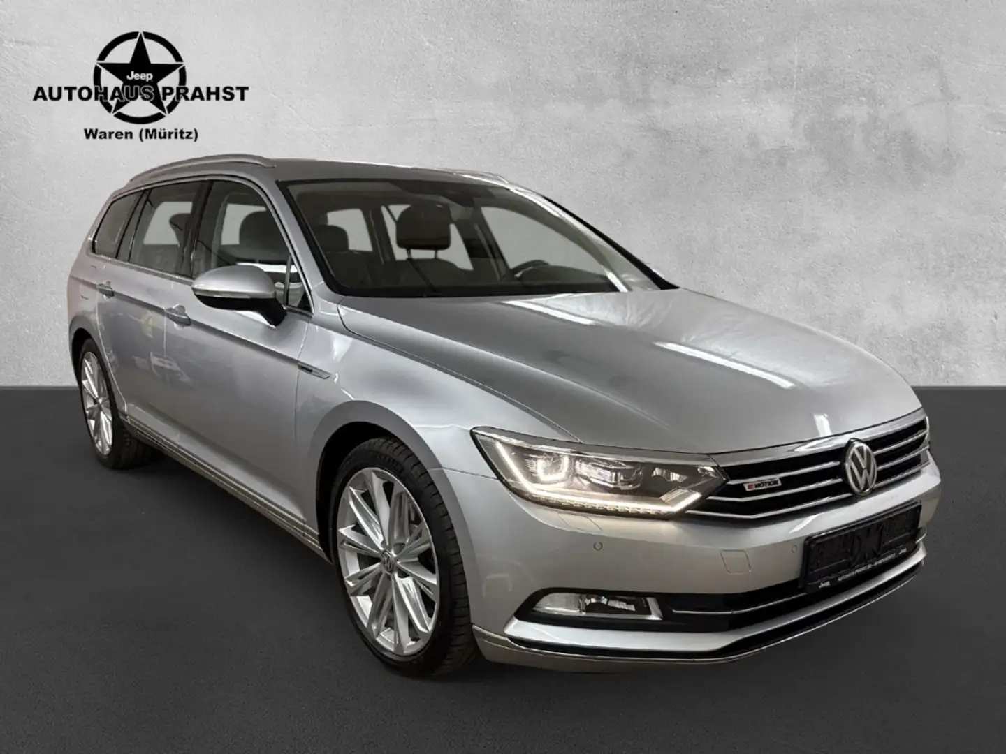 Volkswagen Passat 2.0TDI Highline 4Motion LED NAVI KAMERA Срібний - 1