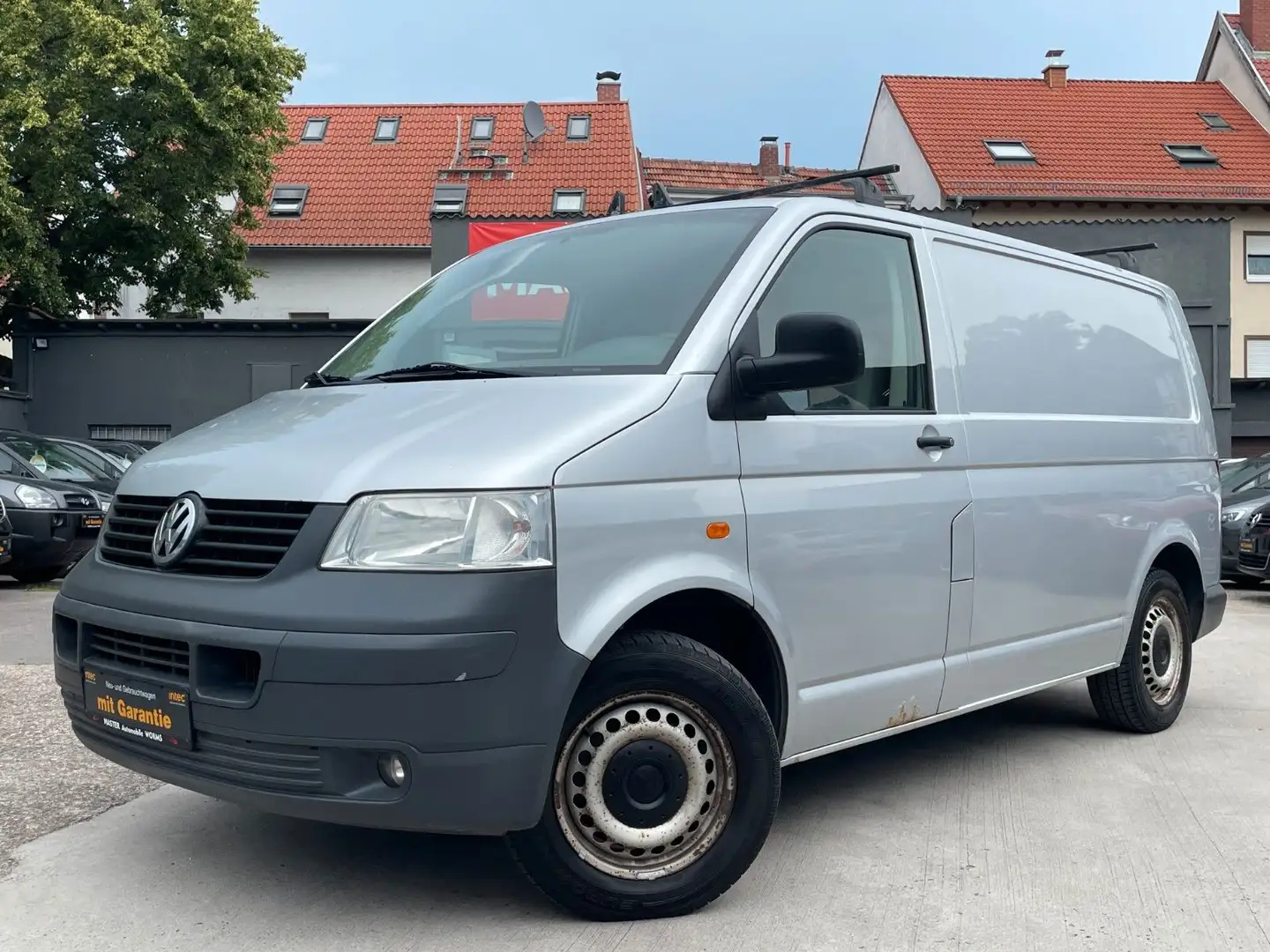 Volkswagen T5 Transporter *1.HAND*KASTEN*TÜV*2.0 CNG* Silber - 1