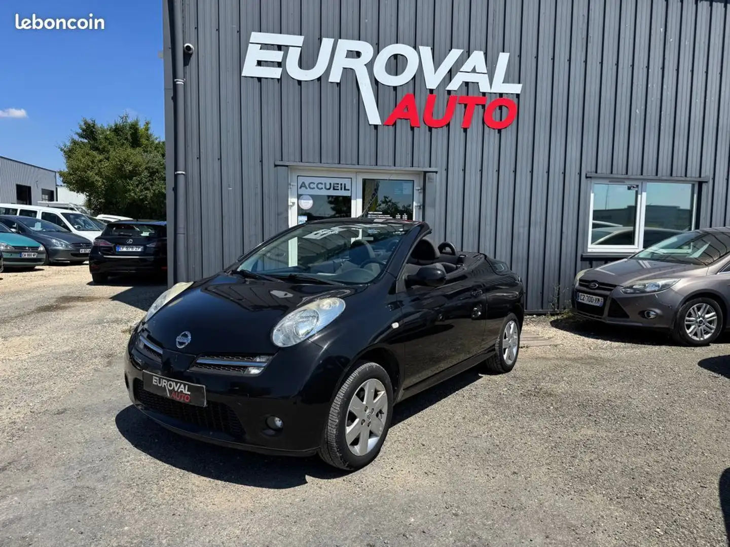 Nissan Micra 1.4 88ch acenta cabriolet Noir - 1