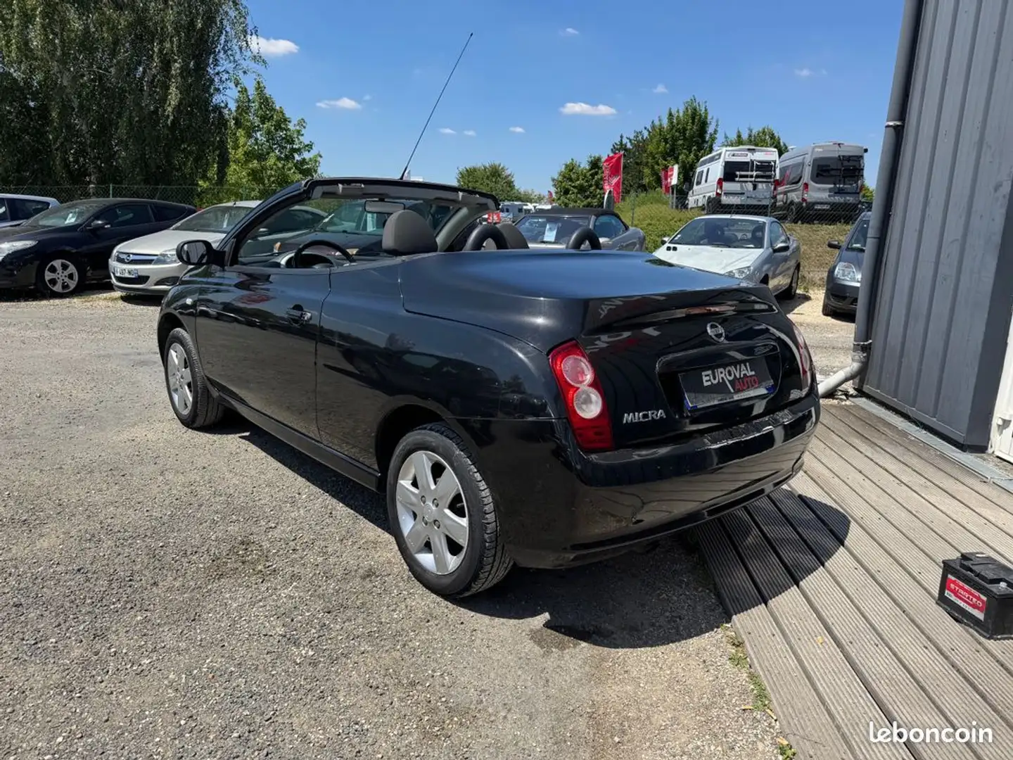 Nissan Micra 1.4 88ch acenta cabriolet Noir - 2