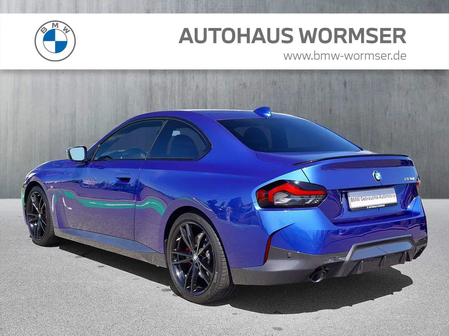 BMW 220 i Coupé M Sport HiFi DAB LED WLAN Komfortzg. Bleu - 2