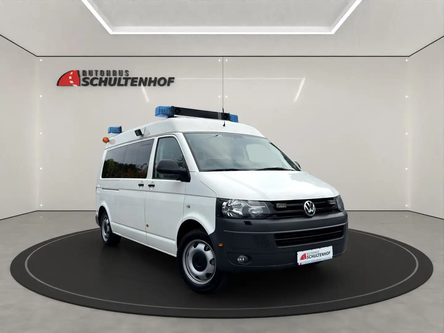 Volkswagen T5 Transporter Hochdach lang 4Motion*AUTOMATIK*1 Weiß - 1