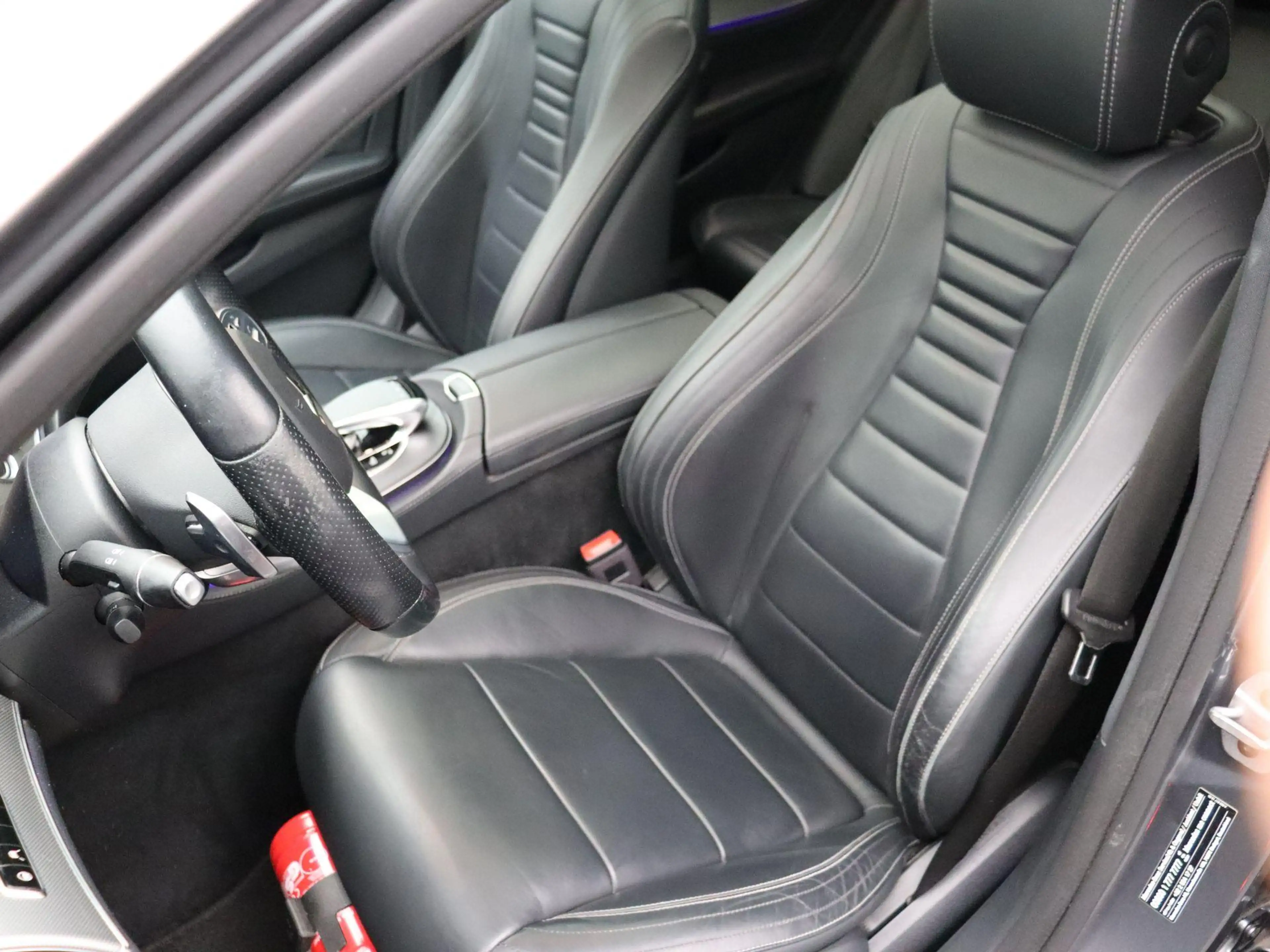 Mercedes-Benz E 300 de AMG Line Break + NAPPA LEDER + PANORAMISCH DAK — photo 14