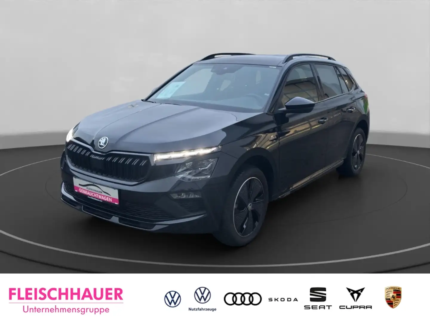 Skoda Kamiq Monte Carlo 1.0 DSG+ACC+LED+KLIMAAUT+SHZ Schwarz - 1