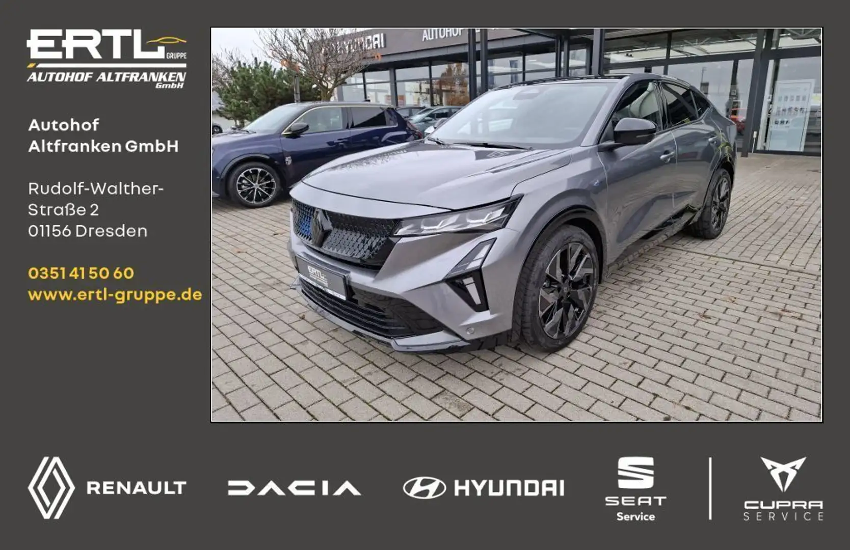 Renault Rafale Esprit Alpine E-Tech Full Hybrid 200 Grau - 1