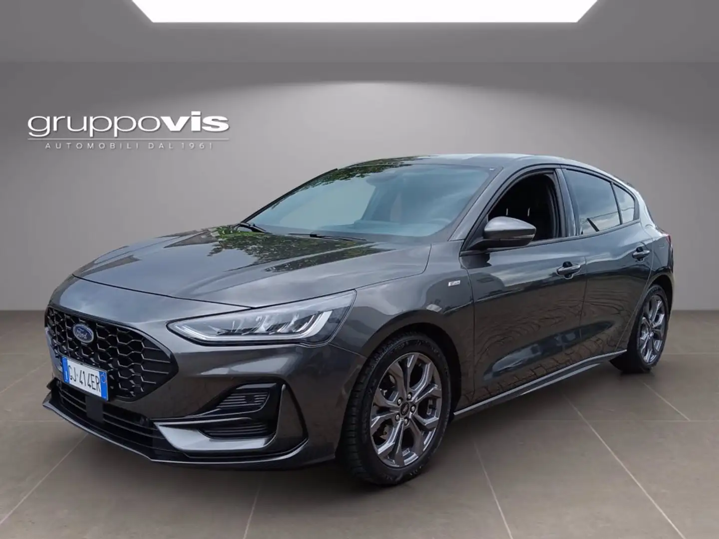 Ford Focus ecoblue ST-Line Design Automatica Grigio - 1