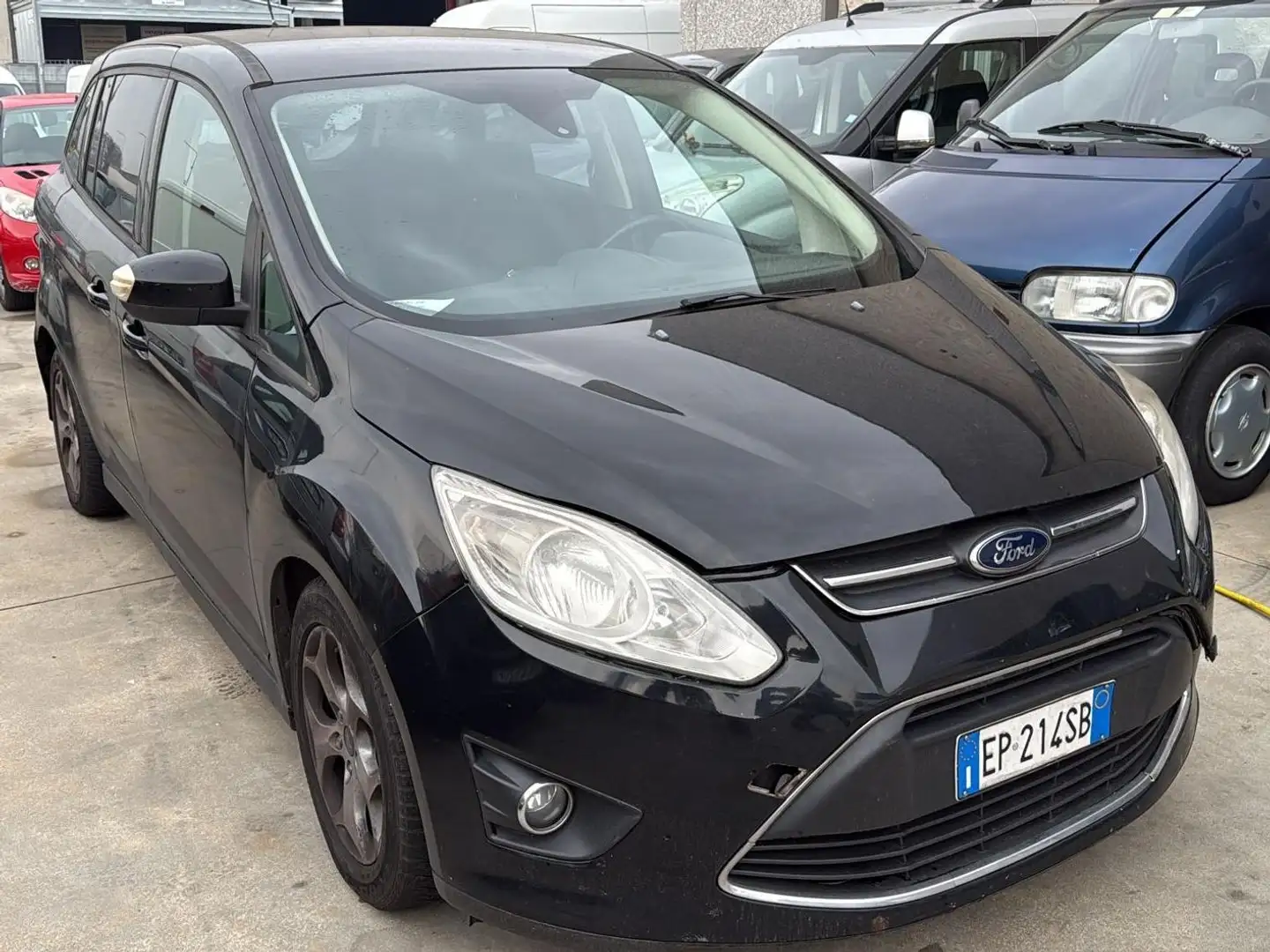Ford C-Max C-Max7 2.0 tdci Plus 115cv. CAMBIO ROTTO Zwart - 2