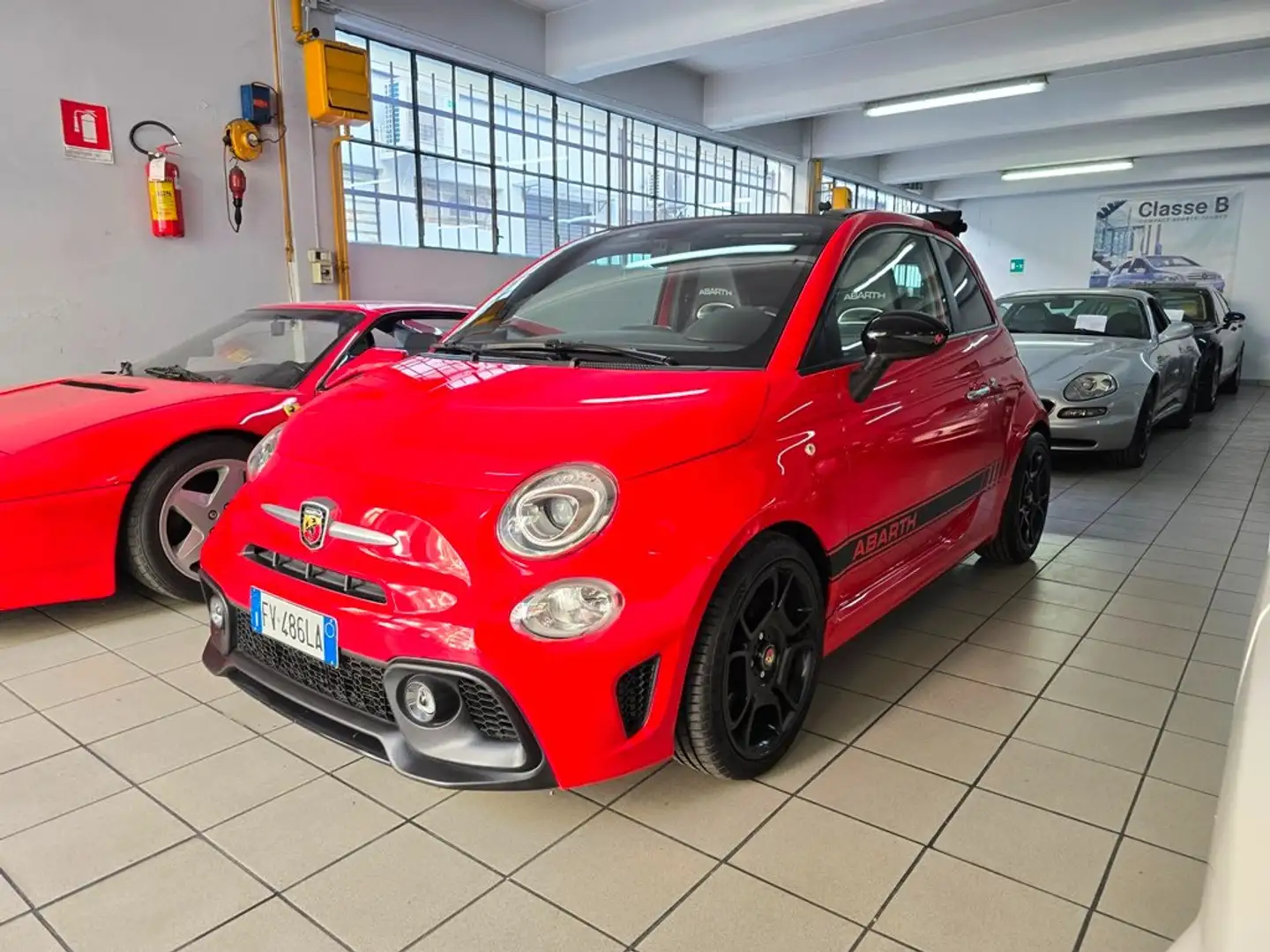 Abarth 595C Pista 1.4 t-jet Pista 160cv BOOK/1PROPRIETARIO Red - 1