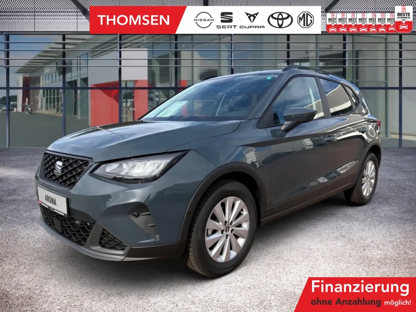 SEAT Arona 1.0 TSI ACC+LED+Navi+Virtual+Kam.+LM Blau - 1