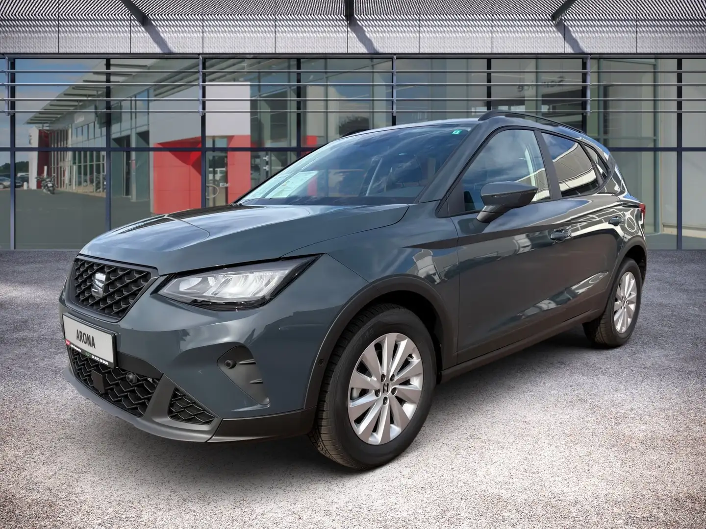 SEAT Arona 1.0 TSI ACC+LED+Navi+Virtual+Kam.+LM Blau - 2