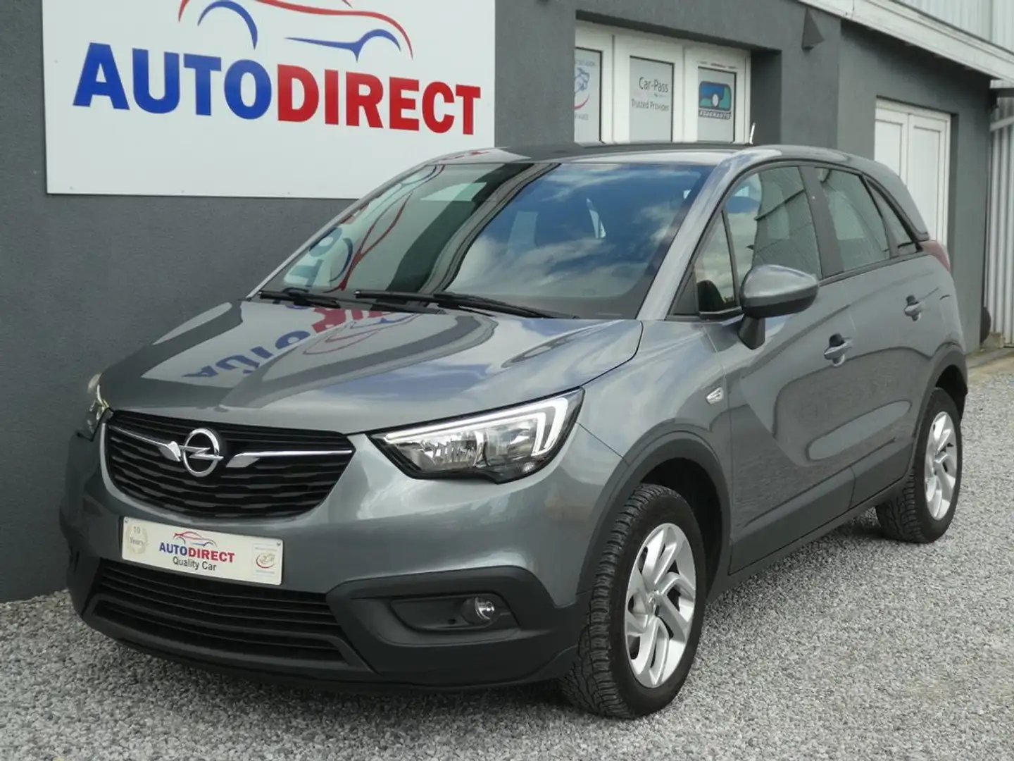 Opel Crossland X 1.2 Turbo Edition Navi, Airco **GARANTIE 1 JAAR** Gris - 1