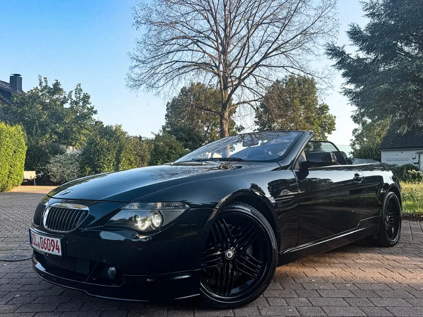 Alpina B6 4,4 Cabrio 1.Hand/Nr. 16/80/Scheckheft Noir - 1