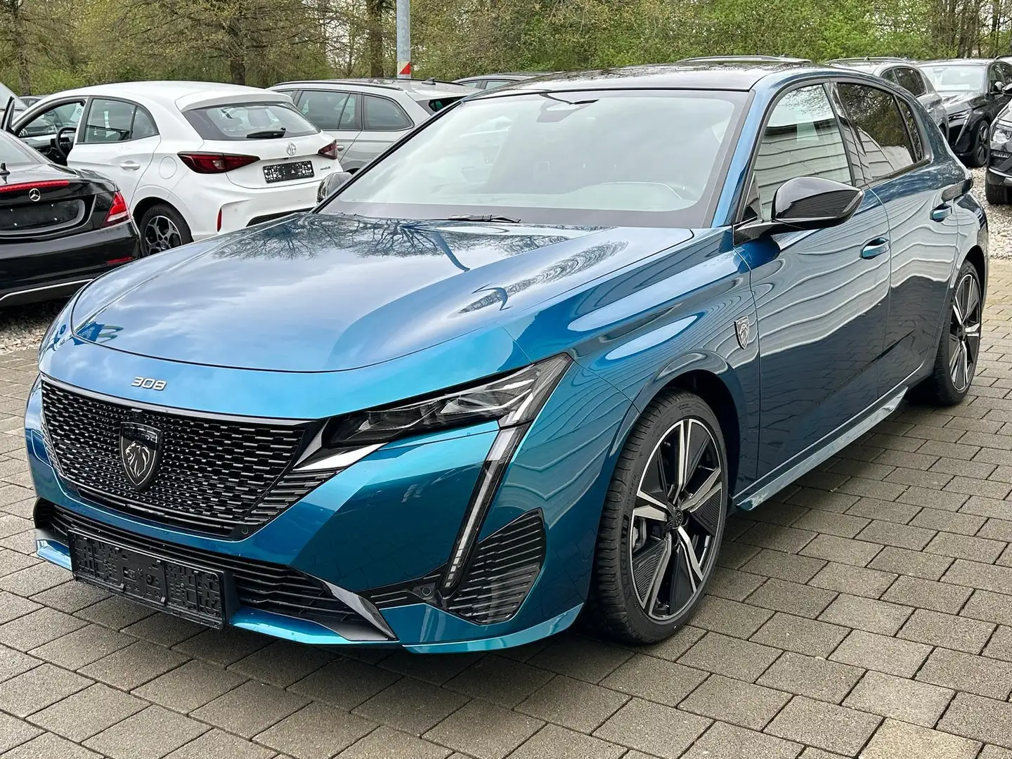Peugeot 308 Hybrid 145 GT e-DCS6 *Pano*360*TOP ANGEBOT 107 ... Blau - 2
