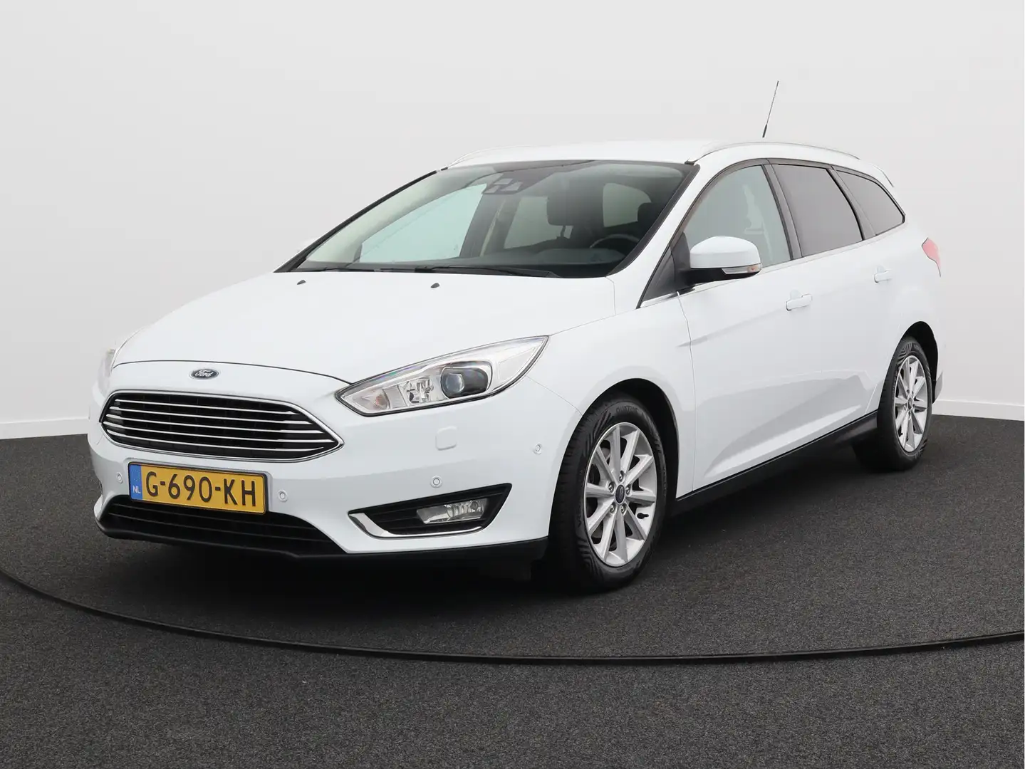 Ford Focus Wagon 1.0 Titanium Edition/ compleet/ mooie auto! Wit - 1