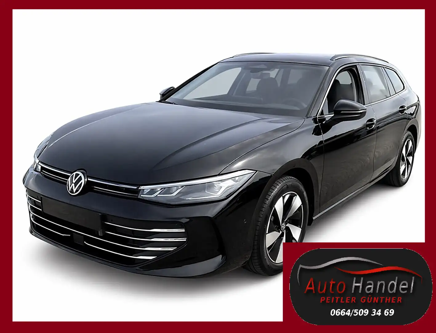 Volkswagen Passat Variant 1,5 eTSI Business DSG+AHK+Kamera+NAVI+ Schwarz - 1