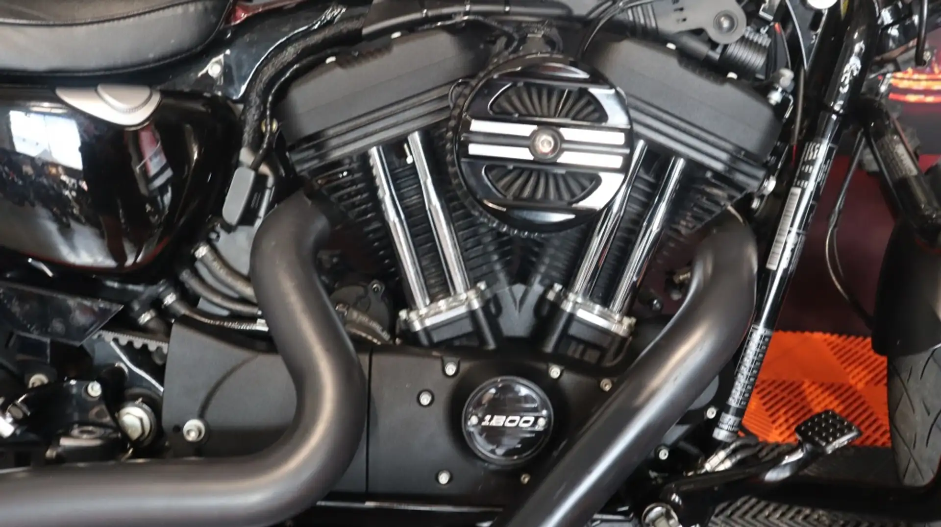 Harley-Davidson XL 1200 Chopper Rot - 2