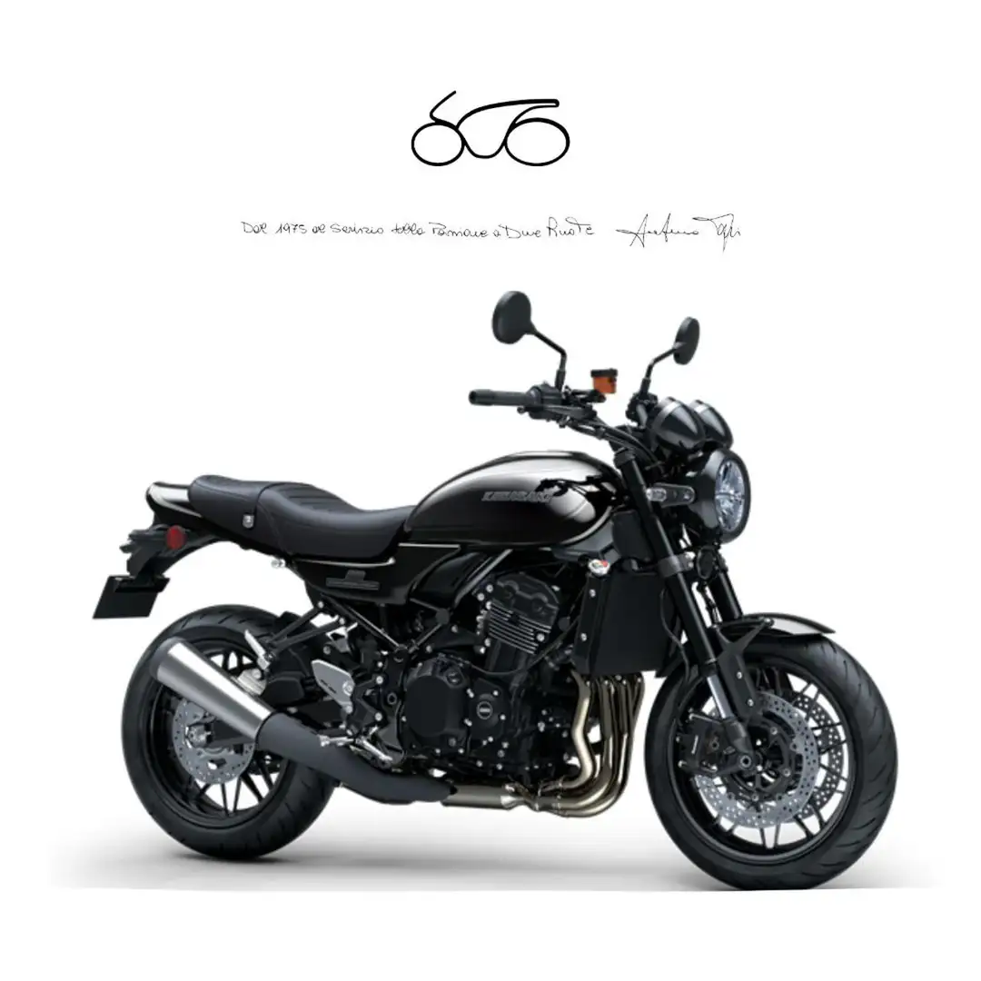 Kawasaki Z900RS Black Ball Edition - A2 Nero - 1