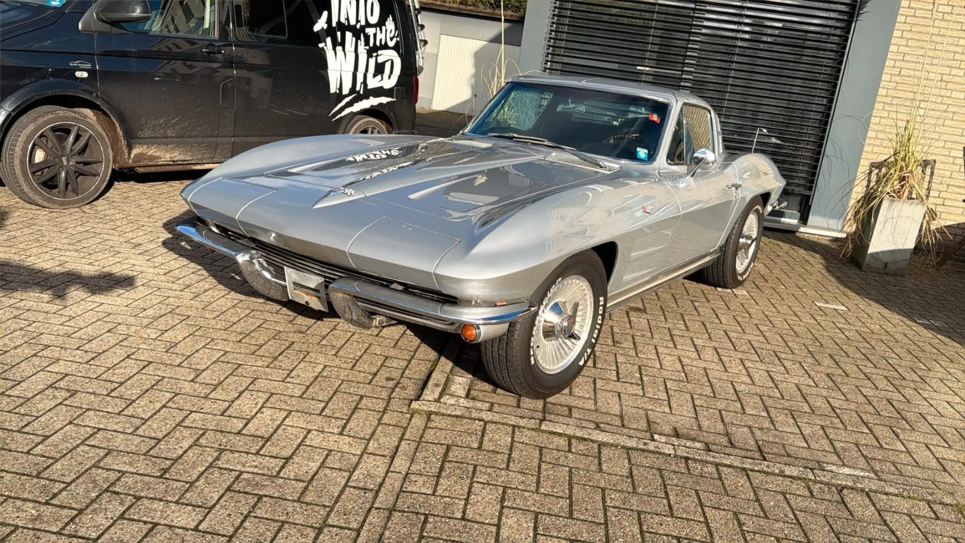 Corvette C2 Sting Ray Oldtimer Silber - 2