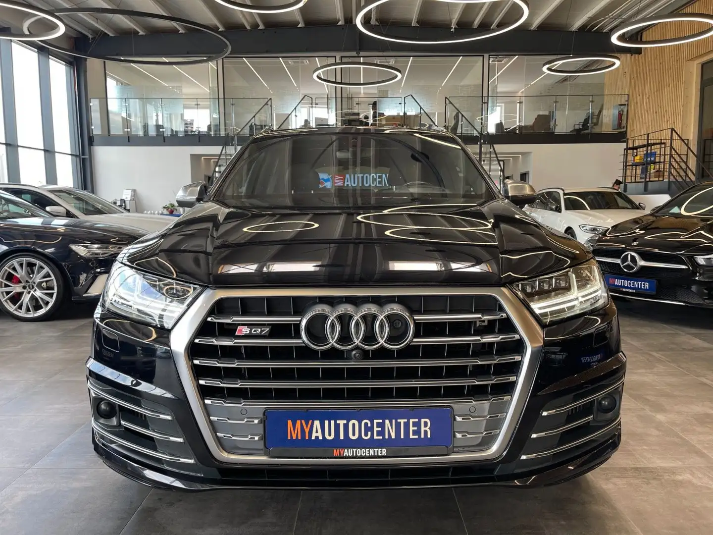 Audi SQ7 4.0 TDI quattro *PANO*HUD*MATRIX*AHK*S-LINE* Schwarz - 2