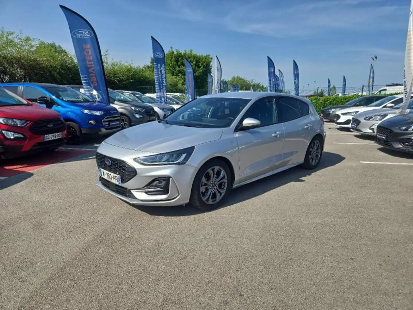Ford Focus 1.5 EcoBlue 115ch ST-Line X BVA8 Gris - 1