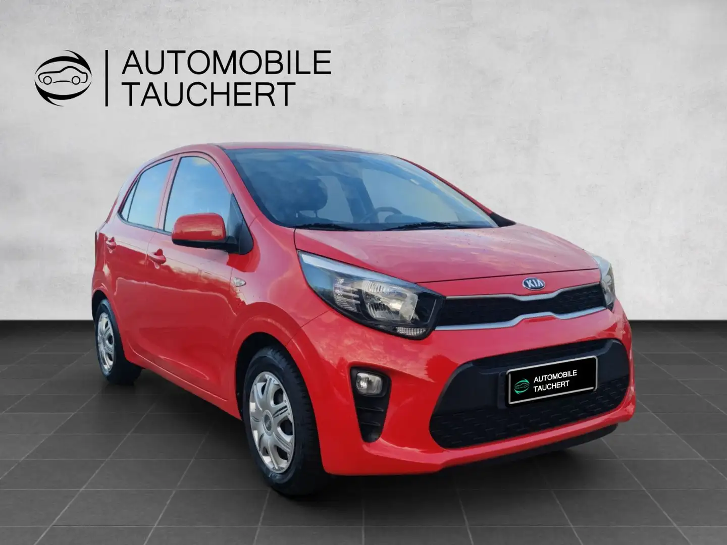Kia Picanto Edition 7 wenig KM 1. Hand Sitzhzg LkrHz Rood - 1