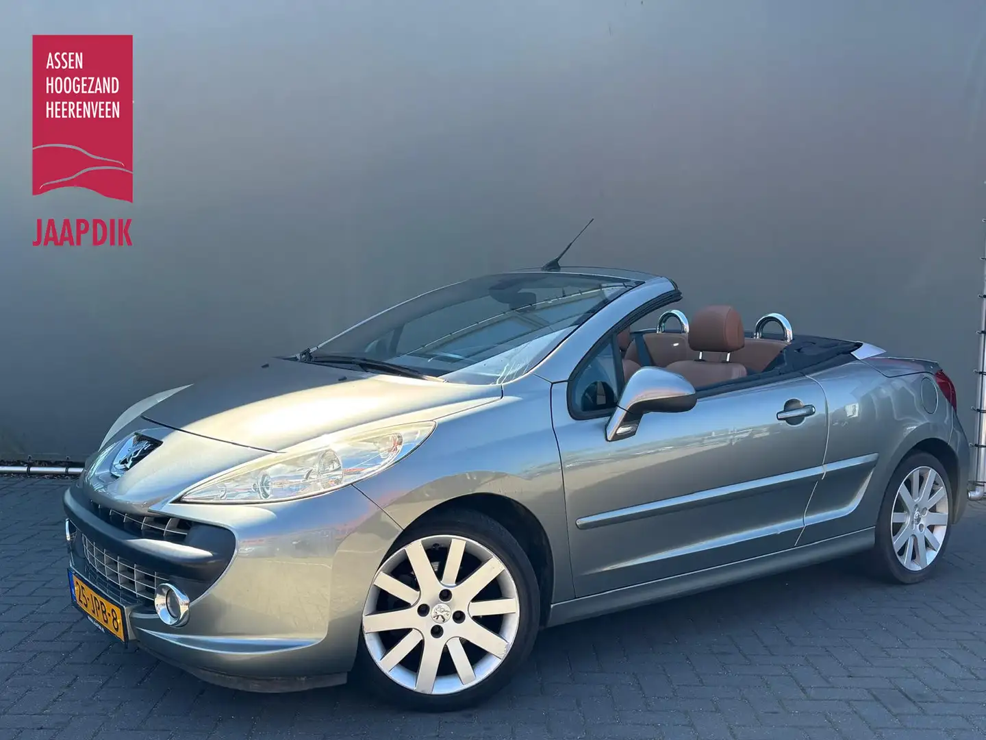Peugeot 207 CC BWJ 2009 1.6-16V T 150 PK Féline LEER / 17 INCH Grijs - 1