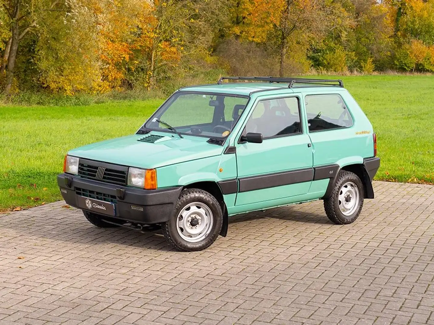 Fiat Panda Panda Trekking 4x4/82tkm/Originalzustand! Grün - 2