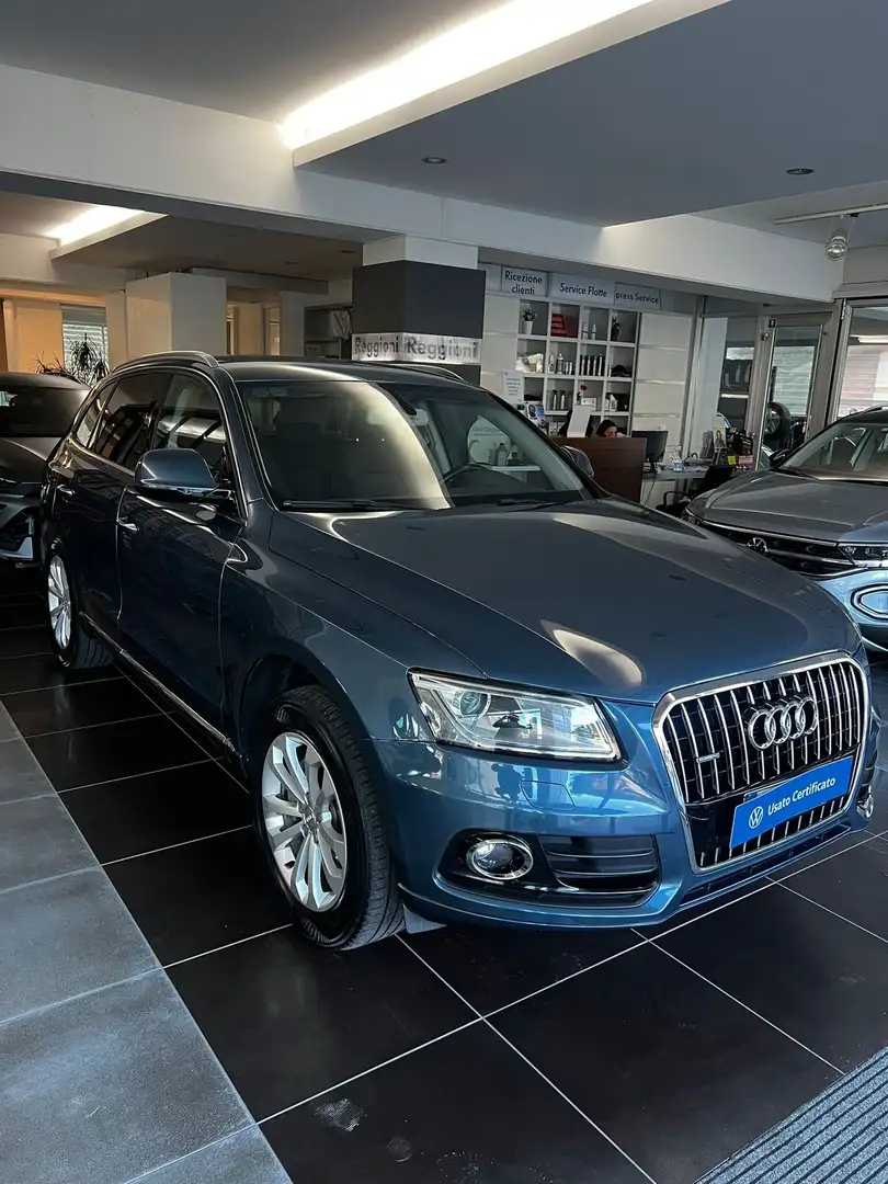Audi Q5 Q5 2.0 TDI 190 CV clean diesel quattro S tr. Adva Blu/Azzurro - 1