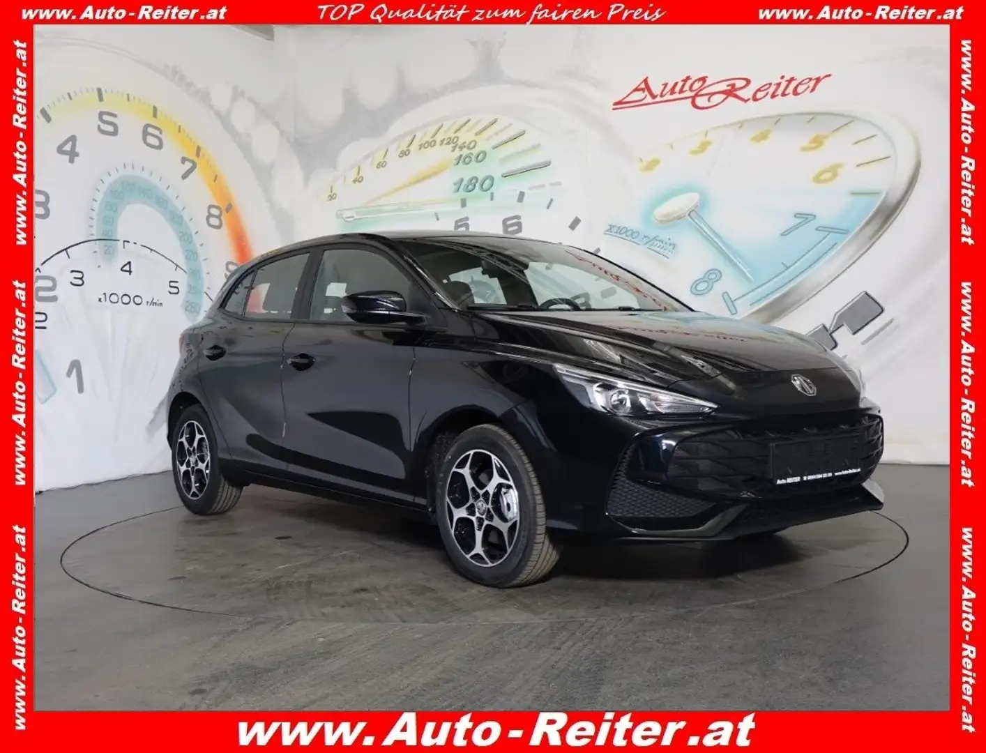 MG MG3 1,5 Hybrid+ Comfort Aut. *NAVI, TEMPOMAT, RFK* Schwarz - 1
