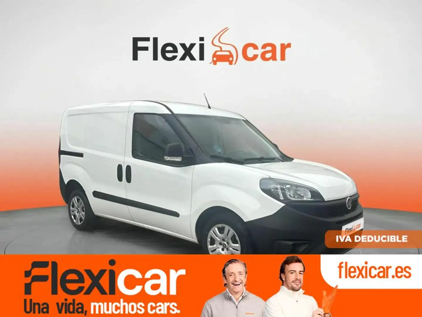 Fiat Doblo Cargo 1.6Mjt SX XL 78kW Blanc - 1
