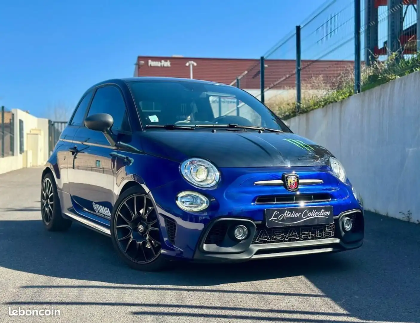 Fiat 500 595 Turismo Bleu - 2