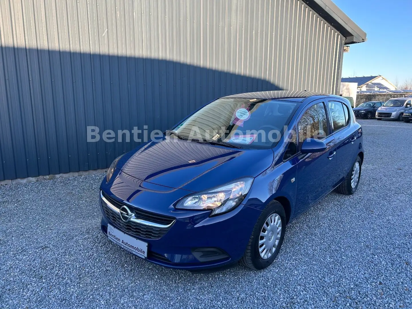 Opel Corsa E Selection,Klima,Navi, Ganzjahresreifen, Blau - 2