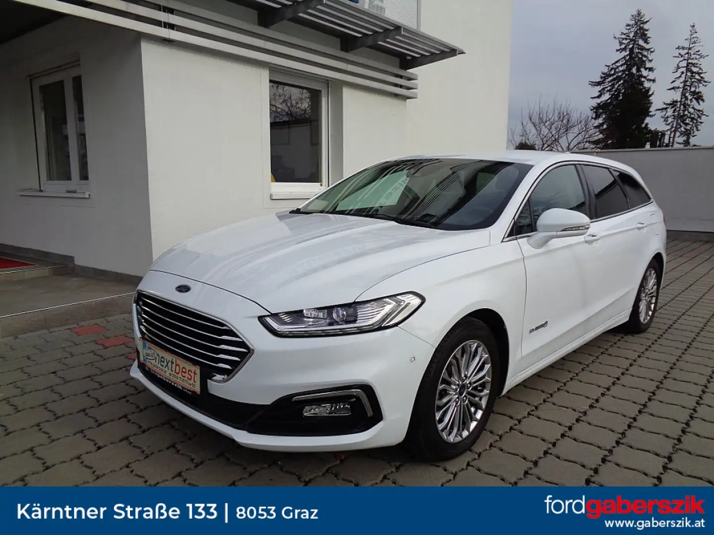 Ford Mondeo Traveller Titanium 2,0 Hybrid Aut. Weiß - 1