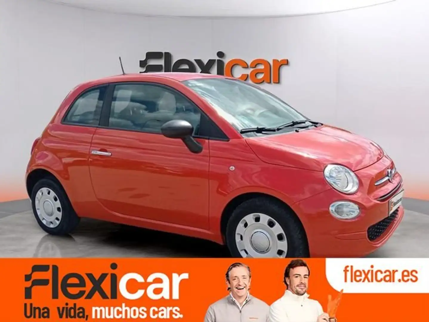 Fiat 500 Club 1.0 Hybrid 51KW (70 CV) Naranja - 1
