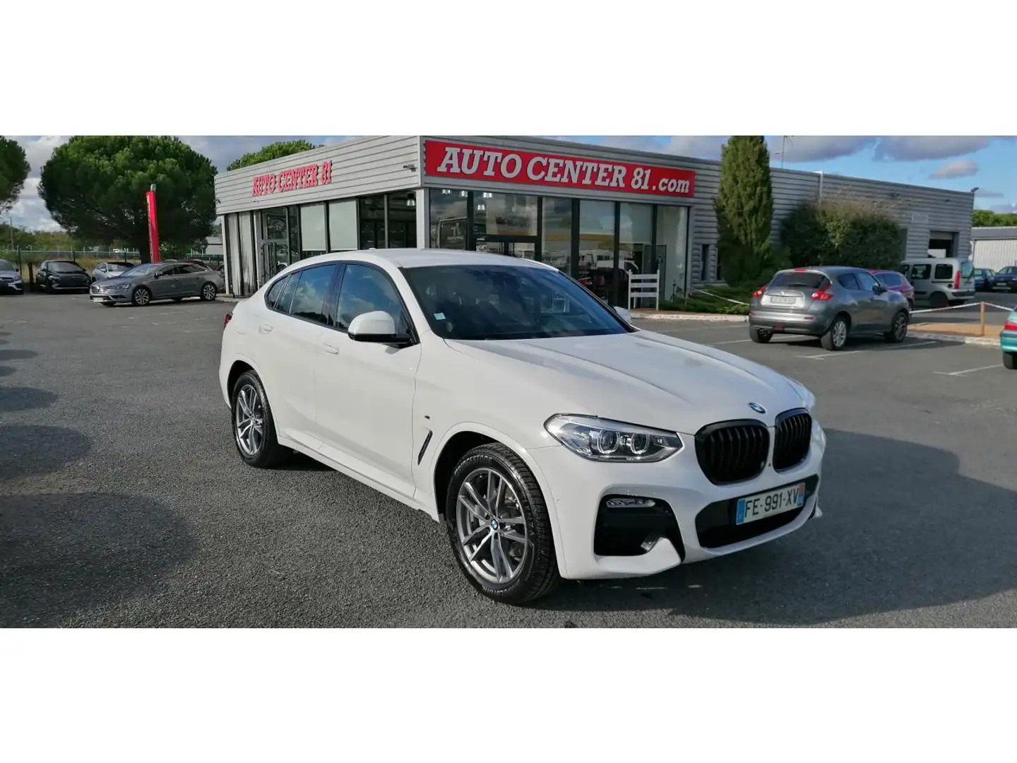 BMW X4 xDrive 20d M Sport Blanc - 1