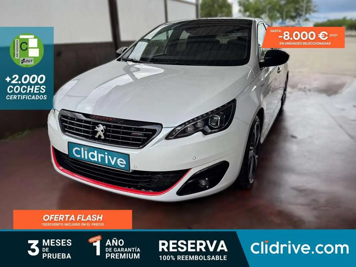 Peugeot 308 1.2 PureTech S&S GT Line 130 Blanco - 1