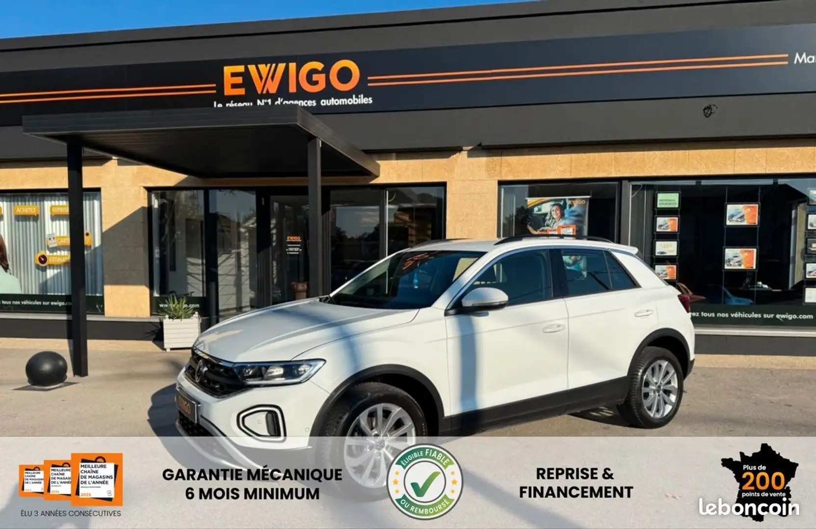 Volkswagen T-Roc 1.0 tsi 110ch life Blanco - 1