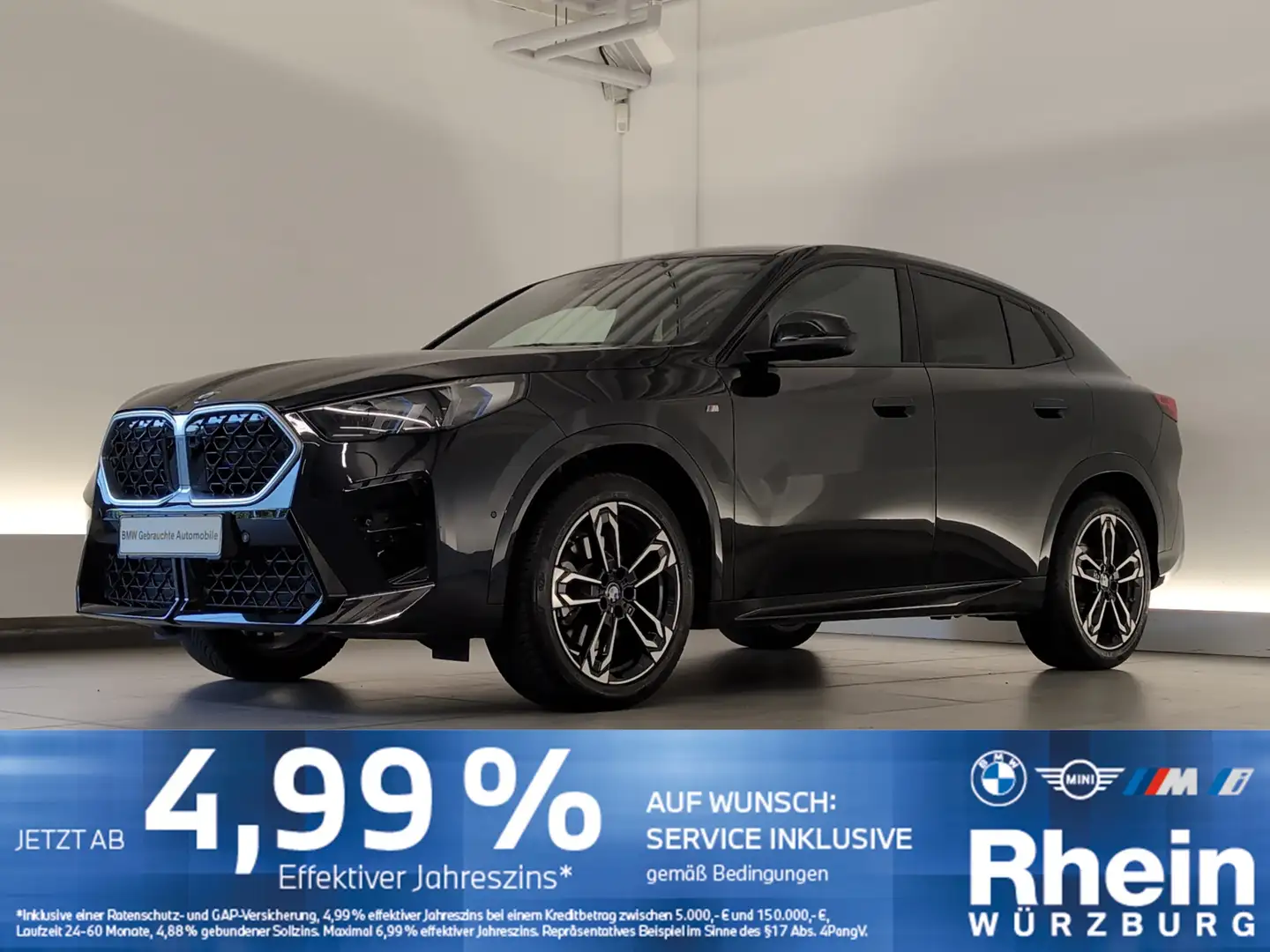 BMW X2 sDrive20i M Sportpaket LED/DAB/PDC Schwarz - 1