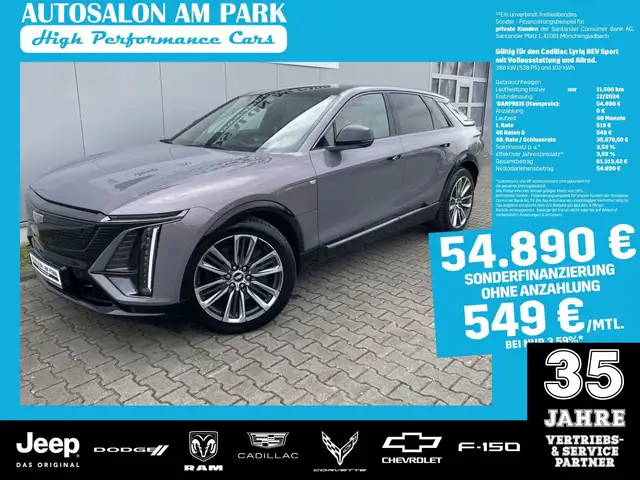 Cadillac LYRIQ Sport 600e AWD - Vollausst./ 549 EUR mtl.