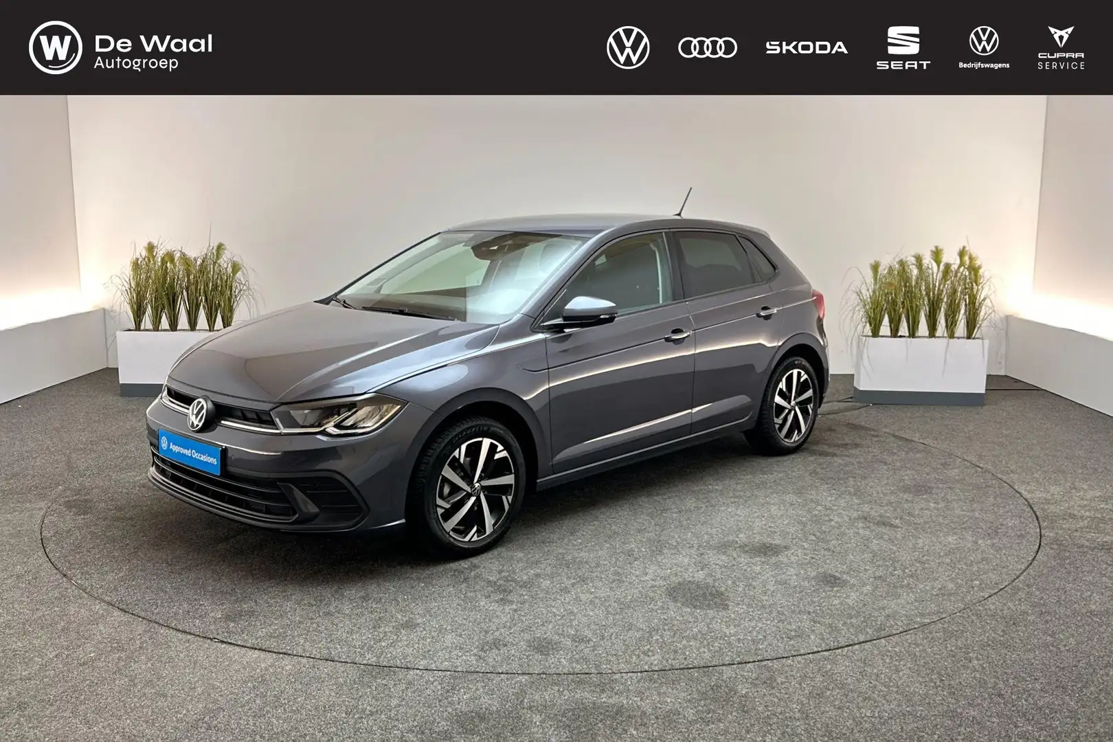Volkswagen Polo 1.0 TSI 95pk Life | AppleCarplay/AndroidAuto, Acht Grijs - 1