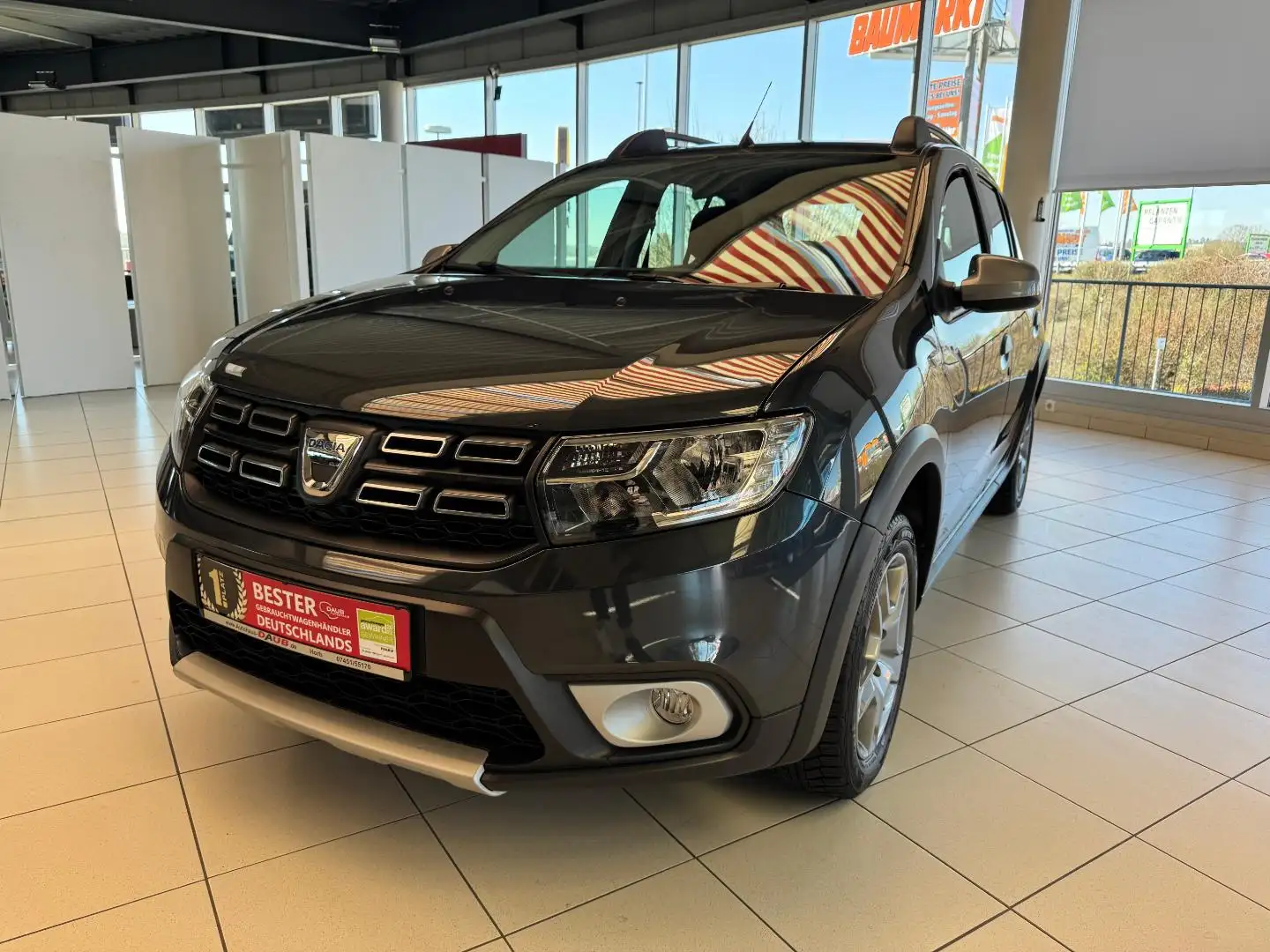 Dacia Sandero II 0.9 TCe 90 Stepway Prestige+AHK+Navi+ Grau - 1