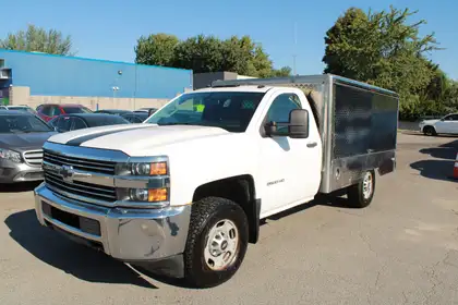 White 2015 Chevrolet Silverado 2500HD Work Truck LB RWD Pickup Truck 4X2 Automatic