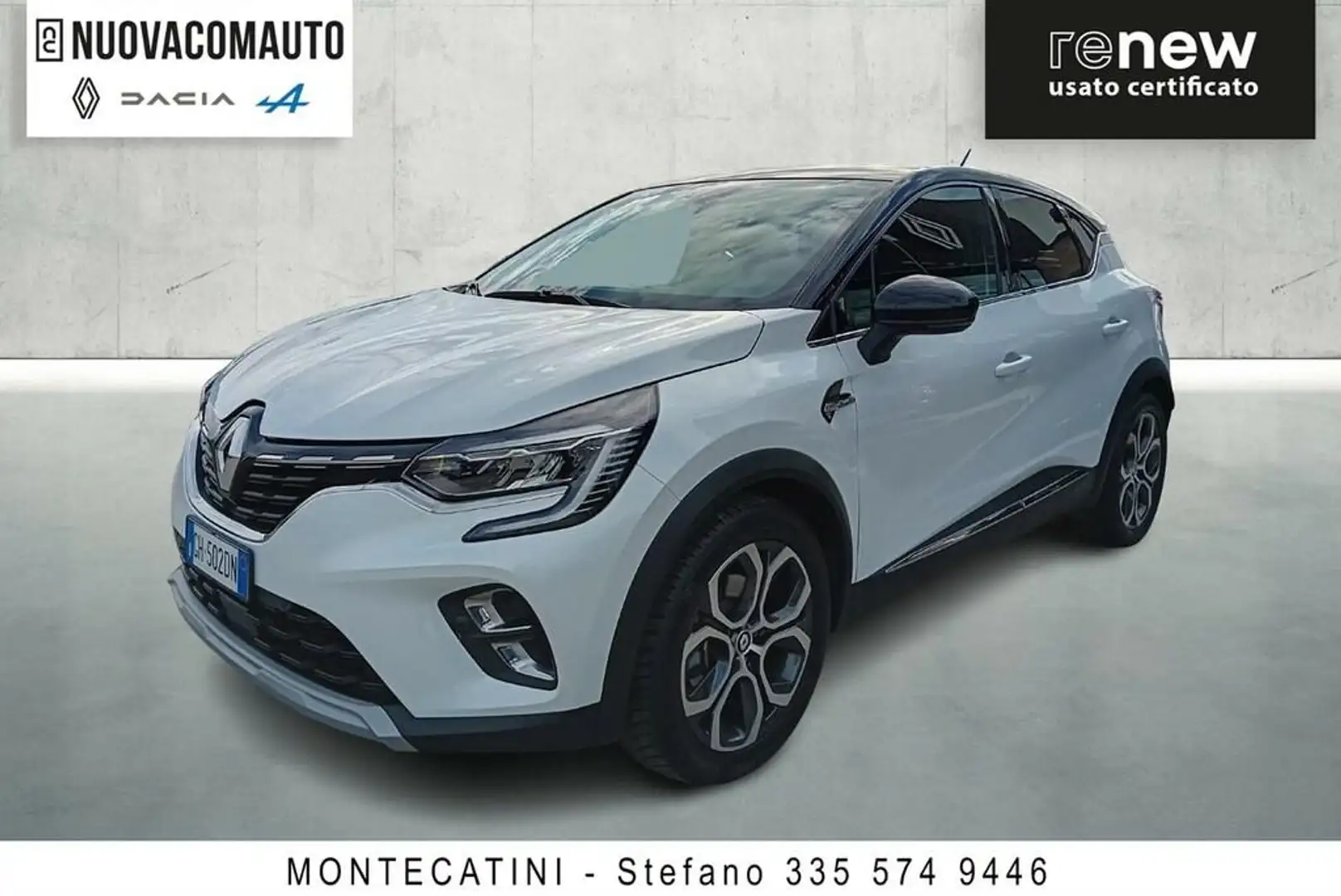 Renault Captur 1.6 hybrid Intens E-Tech 145cv auto Bianco - 1