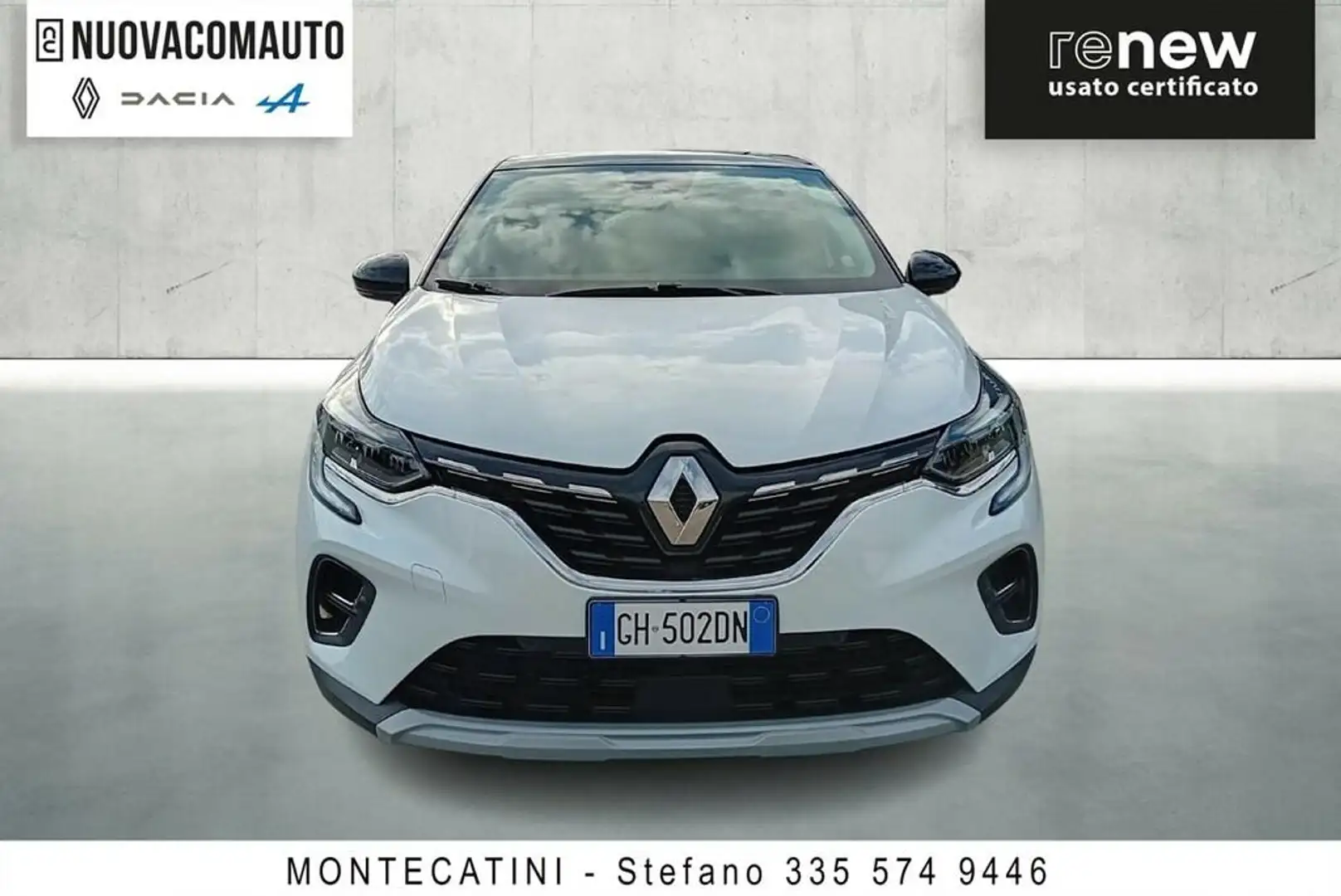 Renault Captur 1.6 hybrid Intens E-Tech 145cv auto Bianco - 2