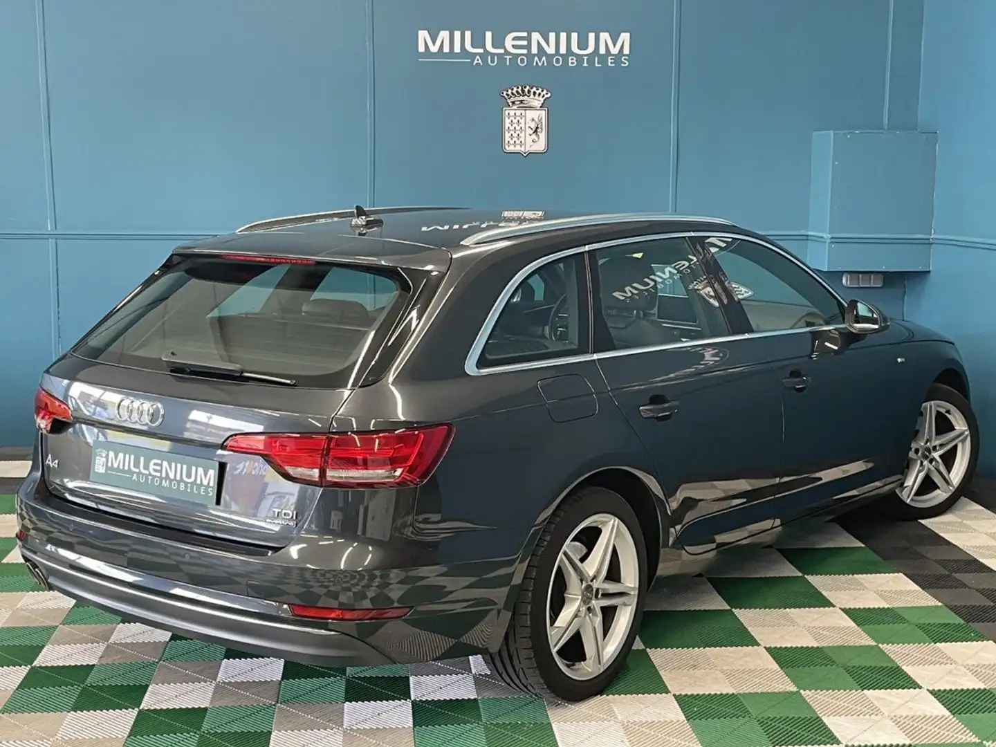 Audi A4 2.0 TDI 190CH S LINE QUATTRO S TRONIC 7 Gris - 2