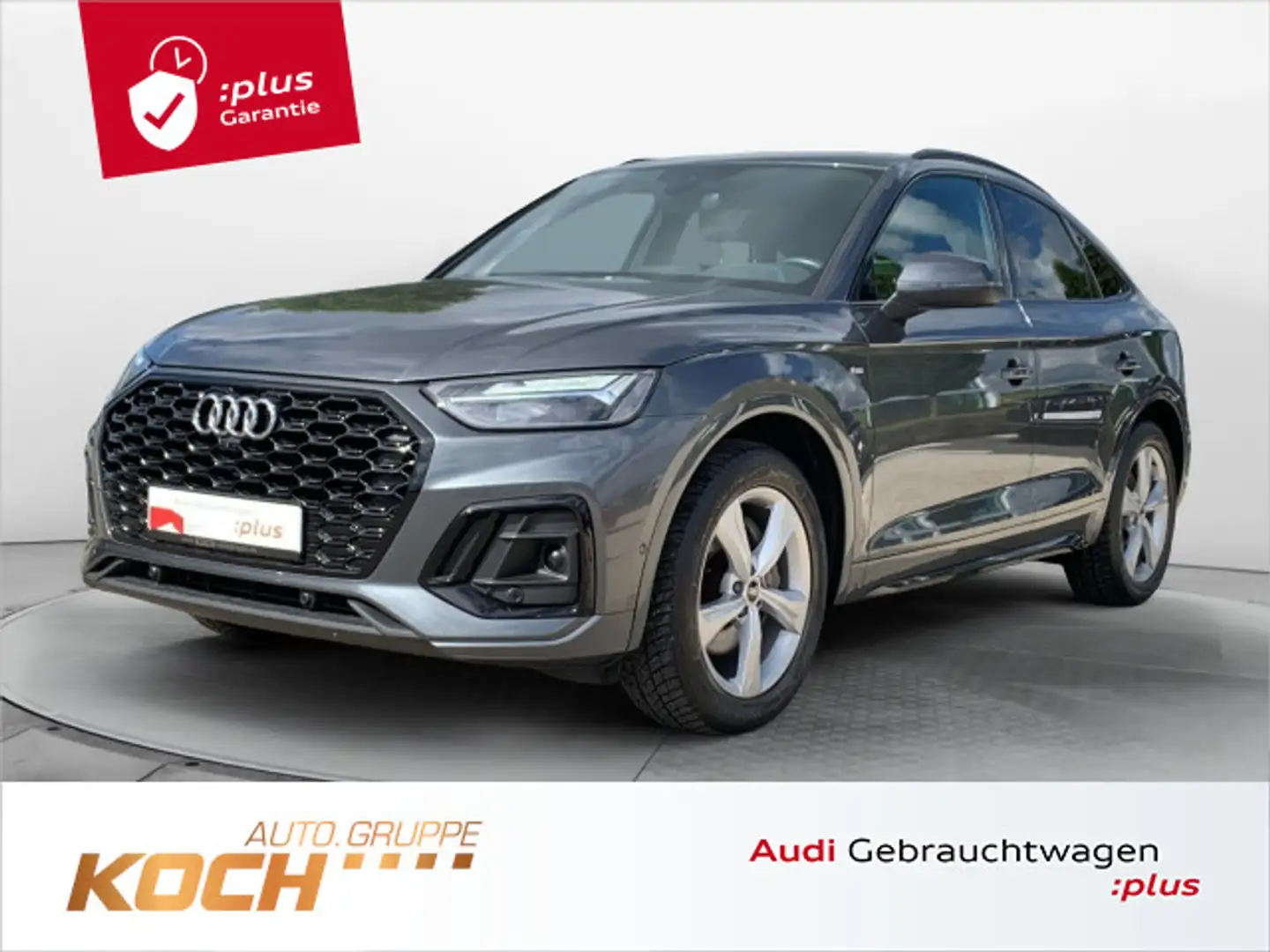 Audi Q5 35 TDI S-Tronic S-Line, LED, ACC, A Grau - 1