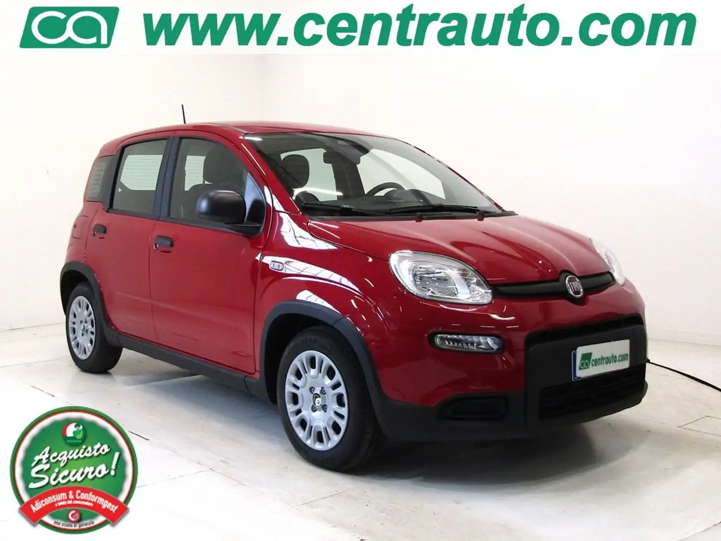 Fiat Panda 1.0 FireFly Hybrid Manuale * KM0 * Rood - 1